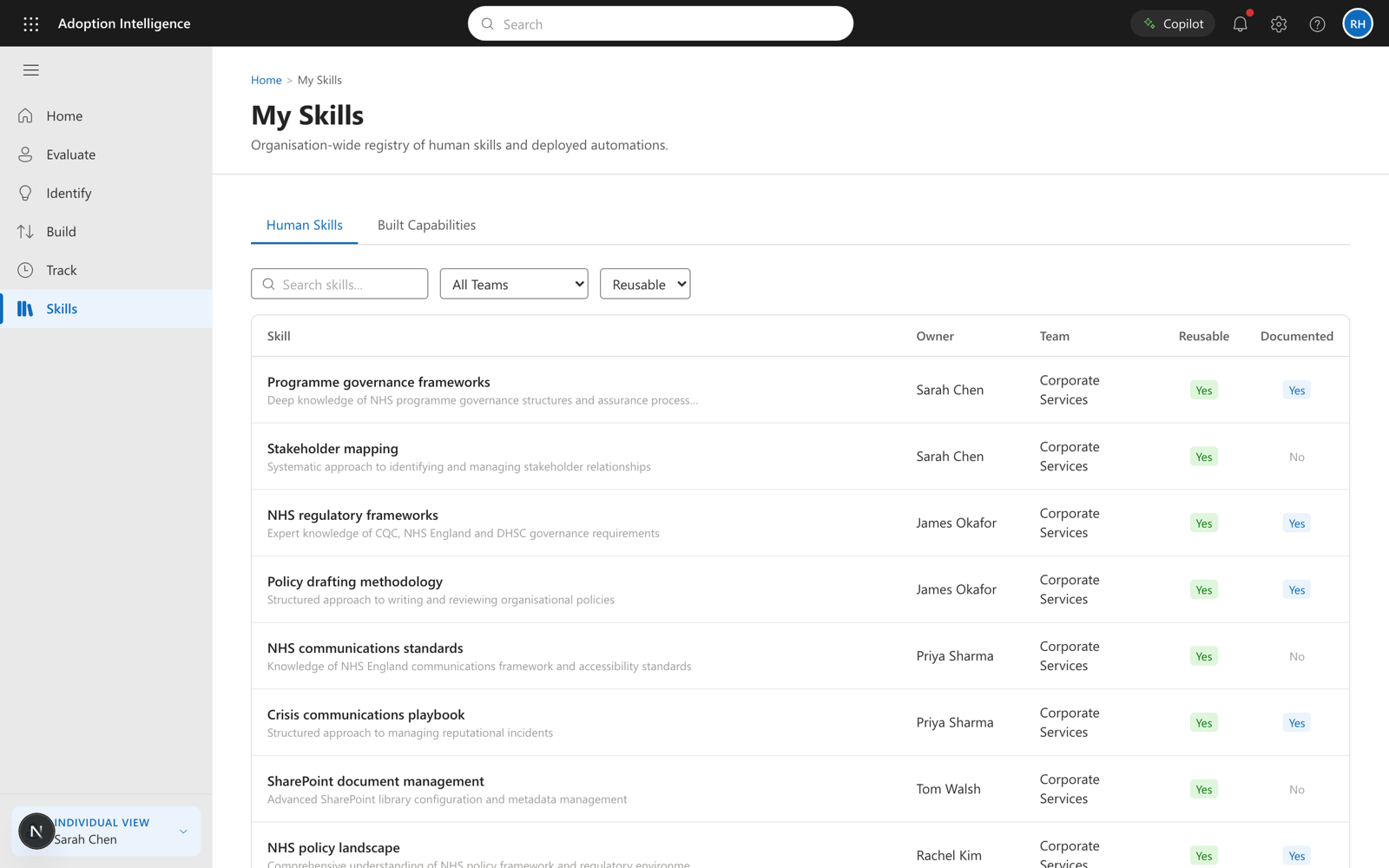 Skills Registry